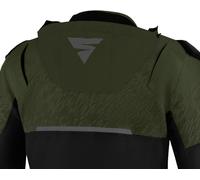 SHIMA DRIFT HOOD - Capuche pour la Blouson Homme SHIMA DRIFT, Multicolore | Connexion par Zip (Khaki, ONE SIZE)