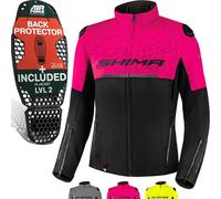 SHIMA Drift Veste Moto Homme Homologué AirForce Dorsale Blouson Armure Protecion Vestes Ventilation Textile Vetement