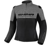 SHIMA Drift Veste textile de moto pour dames, noir/gris, Taille XL