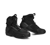 SHIMA EDGE Vented, Imperméable Bottes de Moto Homme - Renforcées, Chaussueres de Motard avec Système de Fermeture ATOP