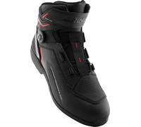 SHIMA Enzo Air Bottes de moto, noir/rouge, Taille 45