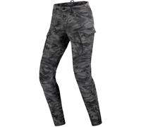 SHIMA Giro 2.0 Camo Pantalon textile de moto pour dames, Camouflage, Taille Long 24