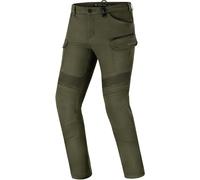 Shima Skate Manufacturing Pantalon moto Giro Homme Homologué Genouillères Armure Textile Khaki 36/34