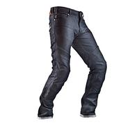 SHIMA GRAVITY Jeans Moto Homme - Biker Pantalon Respirant en Cordura Hommes, Coupe Régulière avec Couche de Kevlar, Protection CE Genoux, fibres Coolmax (Bleu, 36 Long)