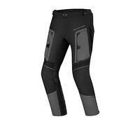 SHIMA Hero 2.0 Pantalon Moto Homme - Biker Pantalon Cargo Touring Hommes, Renforcé, Coupe Régulière et Cordura Textil avec Membrane Imperable, Couche Chauffante, Protection Genoux (Gris, XXL)