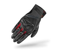 SHIMA Hero GLV Gants Moto Homologué Homme Cuir Court Ete Ventilé Protecteur Perforé Gant Protecion Norme Touchscreen Sport Ventilation Scooter Trotinette Motocyclette (Homme, Rouge, XXL)