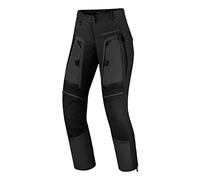 SHIMA Hero Lady 2.0 Pantalon Moto Femme - Biker Pantalon Cargo Touring Hommes, Renforcé, Coupe Régulière et Cordura Textil avec Membrane Imperable, Couche Chauffante, Protection Genoux (Noir, XL)