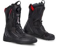 SHIMA Strato Bottes de moto, noir, taille 43 pour homme