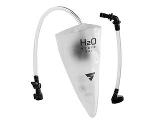 SHIMA HYDROBAG - Réservoir d'eau pour Les Combinaisons APEX et STR 2.0. Capacité de 0,5 L, Tube Amovible, Remplissage Facile, Monté dans la Bosse Aérodynamique (Gris, One Size)