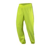 SHIMA Hydrodry+ Pantalon imperméable - Pantalon d'extérieur unisexe pour motocyclette, taille et chevilles élastiques, panneaux réfléchissants, pour combinaison 2 pièces (M, Fluo)