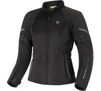 SHIMA Jet imperméable à l’eau dames moto textile veste, noir, taille L pour femmes