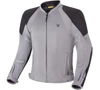 SHIMA Jet veste textile de moto imperméable, gris, Taille XXL