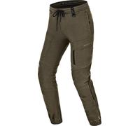 SHIMA Joggsy Pantalon textile moto pour dames, vert-brun, taille 32 pour femmes