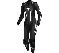 SHIMA Miura RS Costume en cuir de moto une pièce pour dames, noir-blanc, taille 38 pour femmes