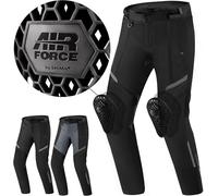 SHIMA Mixte Rush 2.0 Combinaison Moto, Homme Pantalon/Regular/Noir, XXL EU