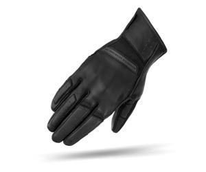 SHIMA MONACO GLV Gants Moto Homologué Femme Cuir Courts Ete Ventilé Protecteur Perforé Gant Protecion Norme Sport Ventilation Scooter Trotinette Motocyclette (Femmes, Noir, XS)