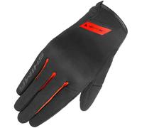 SHIMA One Evo Gants Moto Homologué Femme Textile Longues Ete Ventilé Protecteur Perforé Gant Protecion Norme pour Adulte Adolescents Ventilation Scooter Trotinette Motocyclette (Femmes, Rouge, S)