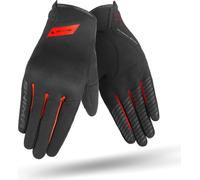 SHIMA One Evo gants de moto pour femmes, noir/rouge, S