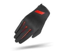 SHIMA One Evo Gants Moto Homologué Femme Textile Longues Ete Ventilé Protecteur Perforé Gant Protecion Norme pour Adulte Adolescents Ventilation Scooter Trotinette Motocyclette (Femmes, Rouge, M)