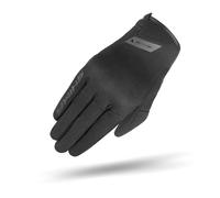 SHIMA One Evo Gants Moto Homologué Femme Textile Longues Ete Ventilé Protecteur Perforé Gant Protecion Norme pour Adulte Adolescents Ventilation Scooter Trotinette Motocyclette (Femmes, Noir, S)
