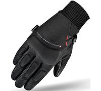SHIMA Oslo Wind Lady Gants Moto Femme - Gants Toute L'année, Coupe-Vent, Touchscreen avec Protecteur de Jointure, Absorbeurs D'chocs Poignet, Essuie Visière (Noir, L)