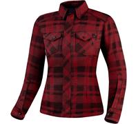 SHIMA Renegade 2.0 Chemise moto pour dames, Rouge, Taille XXL