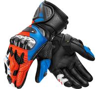 SHIMA RS-3 Gants de moto, noir/bleu/rouge, Taille M