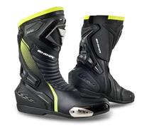 SHIMA RSX-6 Bottes de moto, noir/jaune, Taille 46