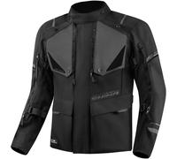 SHIMA Runner Veste textile de moto imperméable, noir, taille XL pour homme