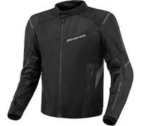 SHIMA Rush 2.0 Vented veste textile de moto imperméable, noir, Taille 3XL