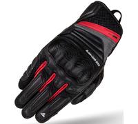 SHIMA Rush Gants de moto, noir/rouge, Taille S