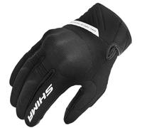 SHIMA SONIC Gants Moto Homologué Homme Textile Cuir Longues Ete Ventilé Protecteur Perforé Gant Protecion Norme Touchscreen Ventilation Scooter Trotinette Motocyclette (Hommes, Blanc, S)