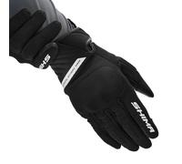 SHIMA SONIC Gants Moto Homologué Femme Textile Cuir Longues Ete Ventilé Protecteur Perforé Gant Protecion Norme Touchscreen Ventilation Scooter Trotinette Motocyclette (Femmes, Blanc, M)