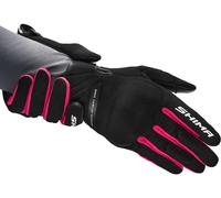 SHIMA Sonic Gants moto pour dames, noir/rose, Taille XS
