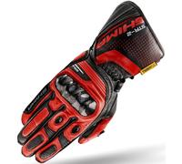 SHIMA STR-2 Gants de moto, noir-rouge, taille L pour homme