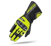 SHIMA STR-2 Gants Moto Homme Homologué Cuir Longues Ete Ventilé Protecteur Perforé Gant Protecion Norme Sport Ventilation Scooter Trotinette Motocyclette (Hommes, Fluo Vent, S)