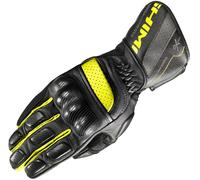 SHIMA STX Gants de moto, noir/jaune, Taille S