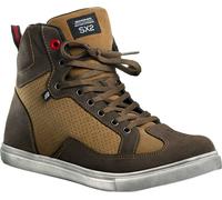 SHIMA SX-2 chaussures de moto perforées, marron, 47