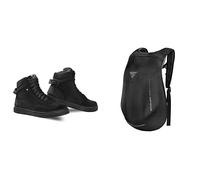 SHIMA SX-2 EVO LADY Chaussure Moto Femme - Botte Moto Femmes Cuir, Renforcées, avec Soutien de la Cheville, Semelle Antidérapante, Coussinet de Protection (Noir, 38) AYRO Backpack