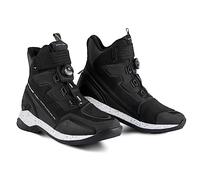 SHIMA Takeshi Bottes de moto, noir-blanc, taille 41 pour homme