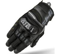 SHIMA X-BREEZE 2 Gants Moto Homme - Gants Ventilés, Touchscreen, D'été Textil avec Protecteur de Jointure en Carbone, Paume Renforcée (Noir, XXL)