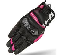 SHIMA X-BREEZE 2 LADY Gants Moto Femme - Gants Ventilés, D'été, Textile Touchscreen avec Protecteur de Jointure en Carbone, Paume Renforcée (Fuchsia, L)