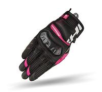 SHIMA X-BREEZE 2 LADY Gants Moto Femme - Gants Ventilés, D'été, Textile Touchscreen avec Protecteur de Jointure en Carbone, Paume Renforcée (Fuchsia, XS)