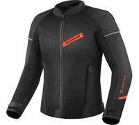 SHIMA X-Mesh 2.0 Blouson textile de moto, noir/rouge, Taille S