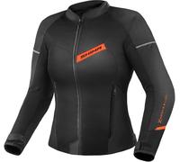 SHIMA X-Mesh 2.0 Veste textile de moto pour dames, noir/rouge, Taille M