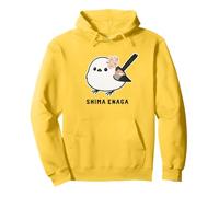 Shimaenaga avec Fleur de Cerisier Hokkaido Oiseau fée des neiges Sweat à Capuche