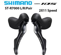 SHIMANO 105 ST-R7000 double commande levier jante frein 2x11 vitesses R7000 manettes de vitesse leviers côté gauche/côté droit/paire pour vélo de route ST-R7000-L