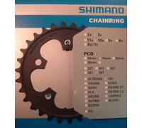 Shimano 105 Triple FC-5703 30T x74BCD Route Chainring- Neuf -3x10-Spd-Ice Gris
