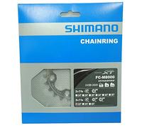 SHIMANO 22D M8000 XT Triple.11V Assiette Unisexe, Noir, Taille Unique