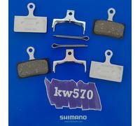 Shimano - 2xCoppia Plaquettes D'Origine G05A-RX Résine / Au G03A/G02A